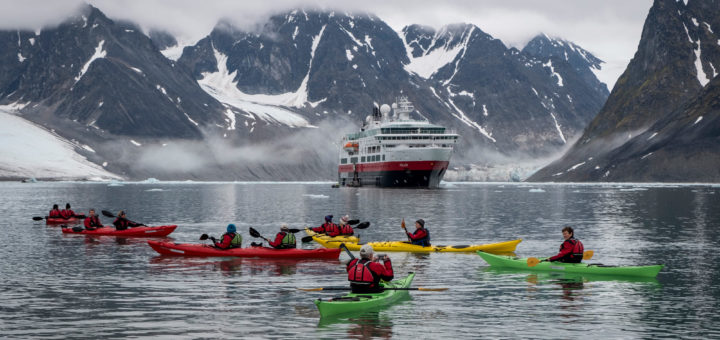 Hurtigruten in Spitzbergen