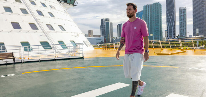 Lionel Messi auf der Icon of the Seas