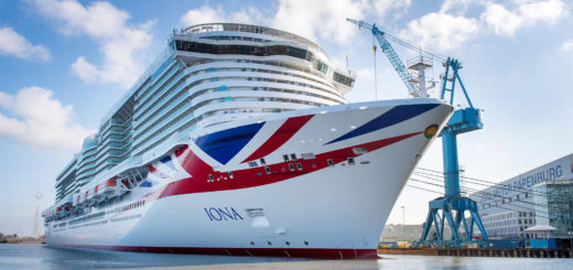 Iona auf der Meyer Werft in Papenburg