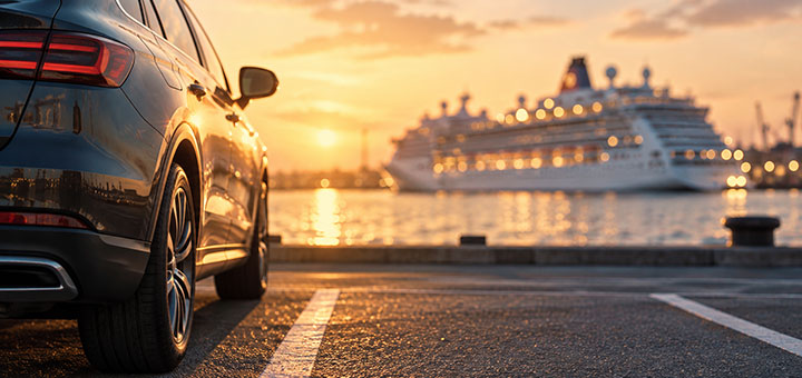 Parken im Kreuzfahrthafen