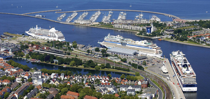 Kreuzfahrten ab Warnemünde. Foto: Rostock Port