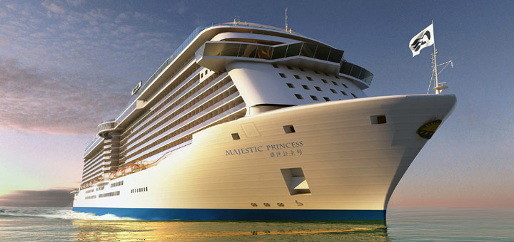 Majestic Princess. Foto: Pinrcess Cruises