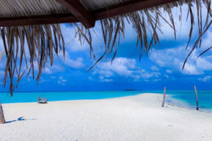 Palm Beach auf den Malediven
