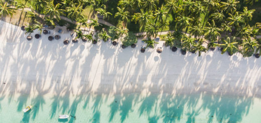 Strand auf Mauritius