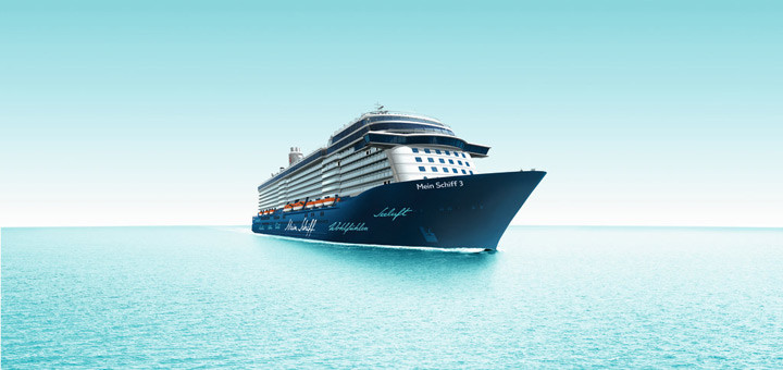 Mein Schiff 3 auf Kreuzfahrt. Foto: TUI Cruises