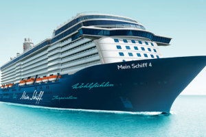 Mein Schiff 4 auf Kreuzfahrt. Foto: TUI Cruises