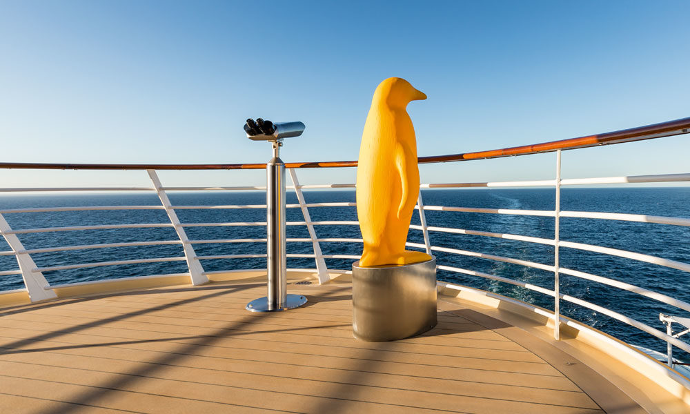 Aussicht auf Mein Schiff. Foto: TUI Cruises