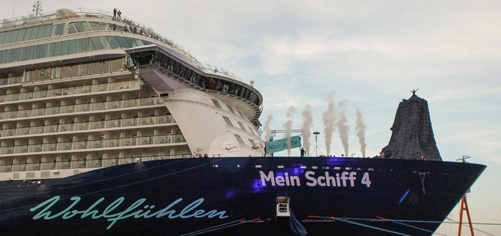 Taufe der Mein Schiff 4 am 5. Juni 2015 in Kiel. Foto: Isa Foltin / TUI Cruises