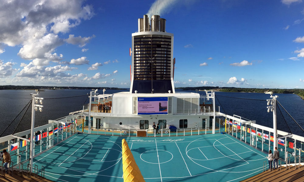 Mein Schiff 5 Arena auf Deck 14