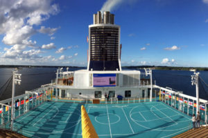 Mein Schiff 5 Arena auf Deck 14