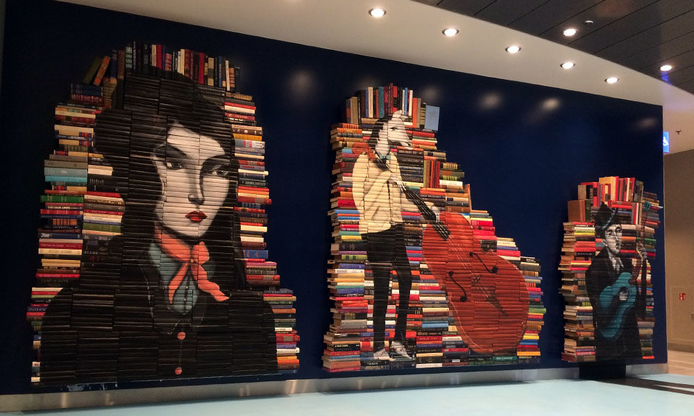 Mein Schiff 5 Bücher-Kunstwerke