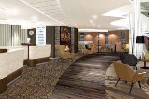 Rezeption auf der Mein Schiff 5. Foto: TUI Cruises