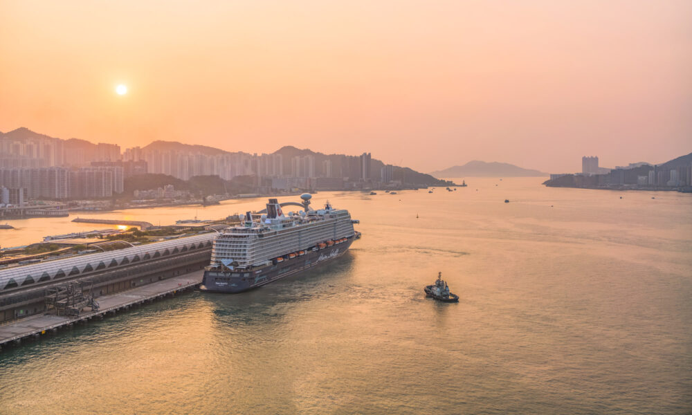 Die Mein Schiff 5 in Hong Kong