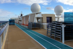 Sonnendeck auf der Mein Schiff 5