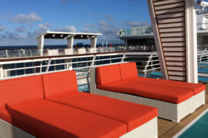 Sonnendeck auf der Mein Schiff 5