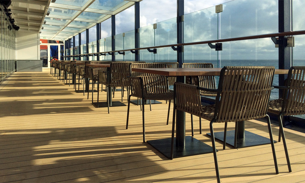 Mein Schiff 5 Surf & Turf Außenbereich