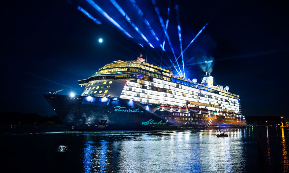 Mein Schiff 5 Taufe in Travemünde. Foto: TUI Cruises