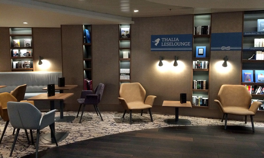 Mein Schiff 5 Thalia Leselounge