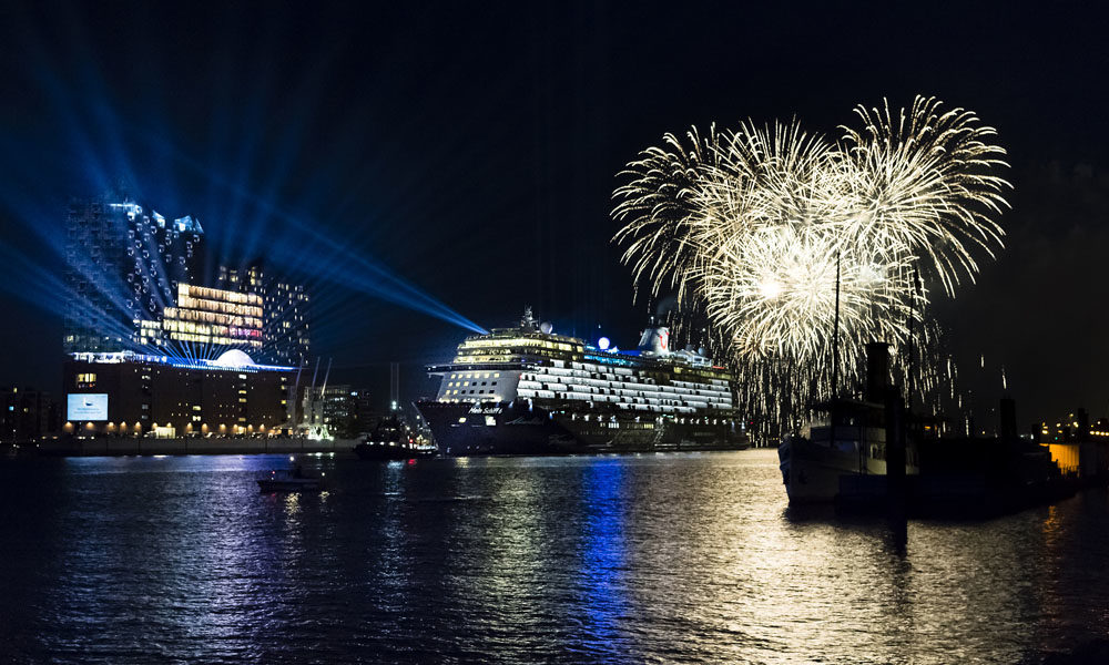 Mein Schiff 6 Taufe in Hamburg. Foto: TUI Cruises