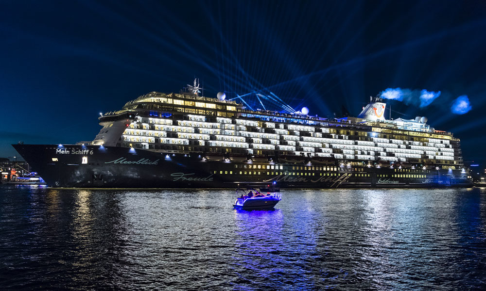 Mein Schiff 6 Taufe in Hamburg. Foto: TUI Cruises