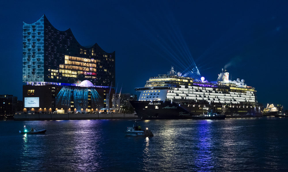 Mein Schiff 6 Taufe in Hamburg. Foto: TUI Cruises