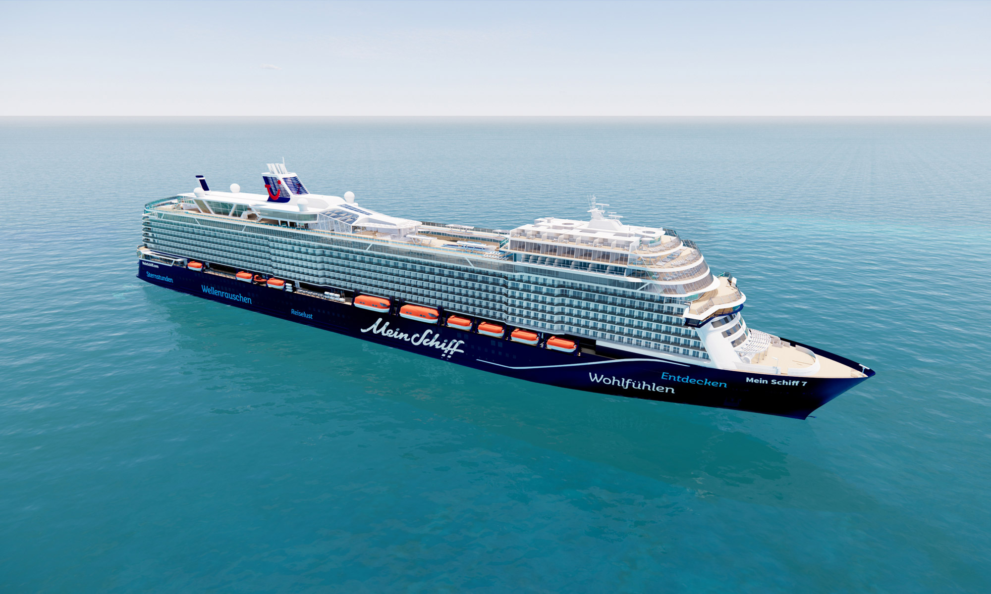 tui cruises mein schiff 7 jungfernfahrt