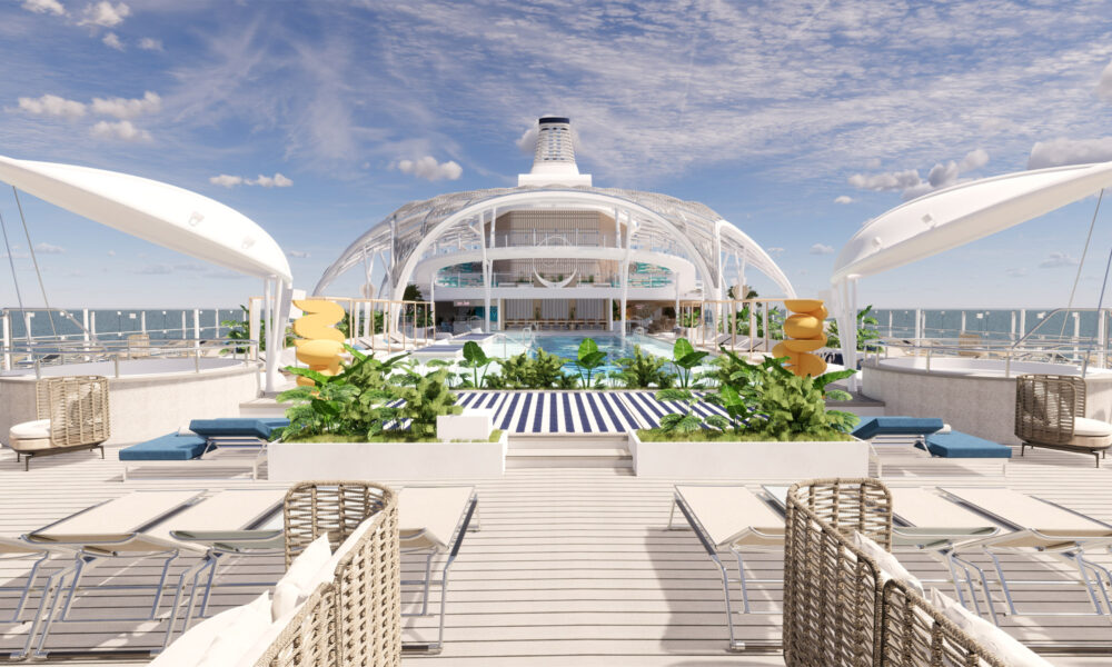 Pooldeck der Mein Schiff 8