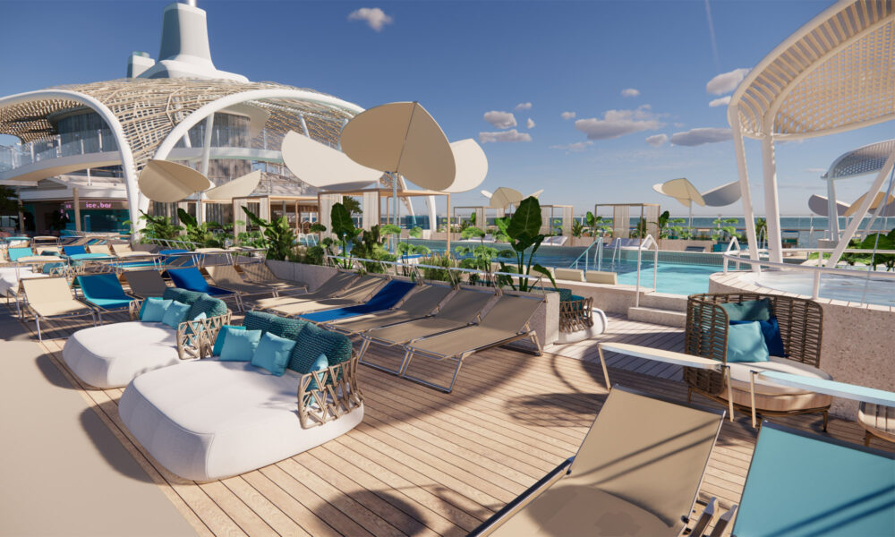 Pooldeck der Mein Schiff 8