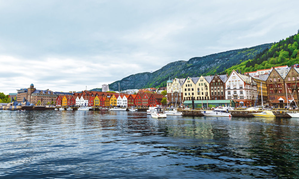 Mein Schiff in Bergen. Foto: TUI Cruises