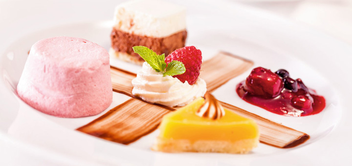 Dessert auf Mein Schiff. Foto: TUI Cruises