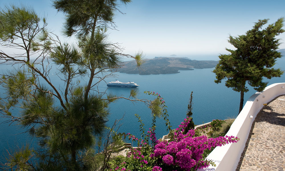 Mein Schiff in Griechenland. Foto: TUI Cruises