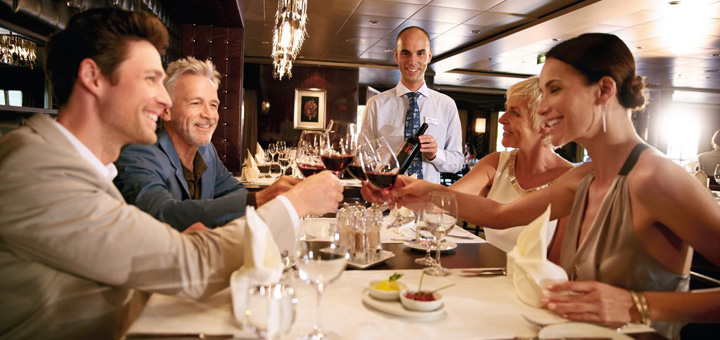 Restaurant auf Mein Schiff. Foto: TUI Cruises