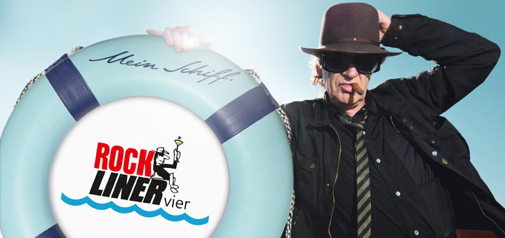 Rockliner mit Udo Lindenberg auf der Mein Schiff 3. Foto: TUI Cruises