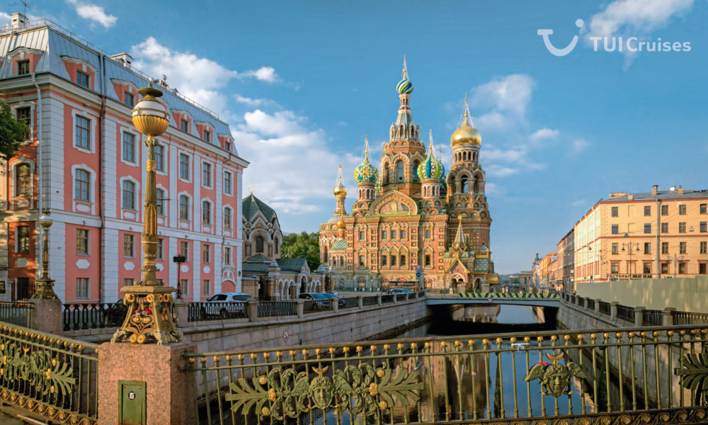 Mein Schiff in Sankt Petersburg. Foto: TUI Cruises