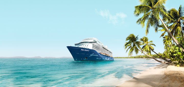 Mein Schiff in der Karibik. Foto: TUI Cruises