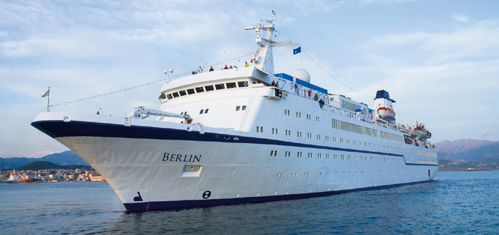 MS Berlin auf Kreuzfahrt. Foto: FTI Cruises