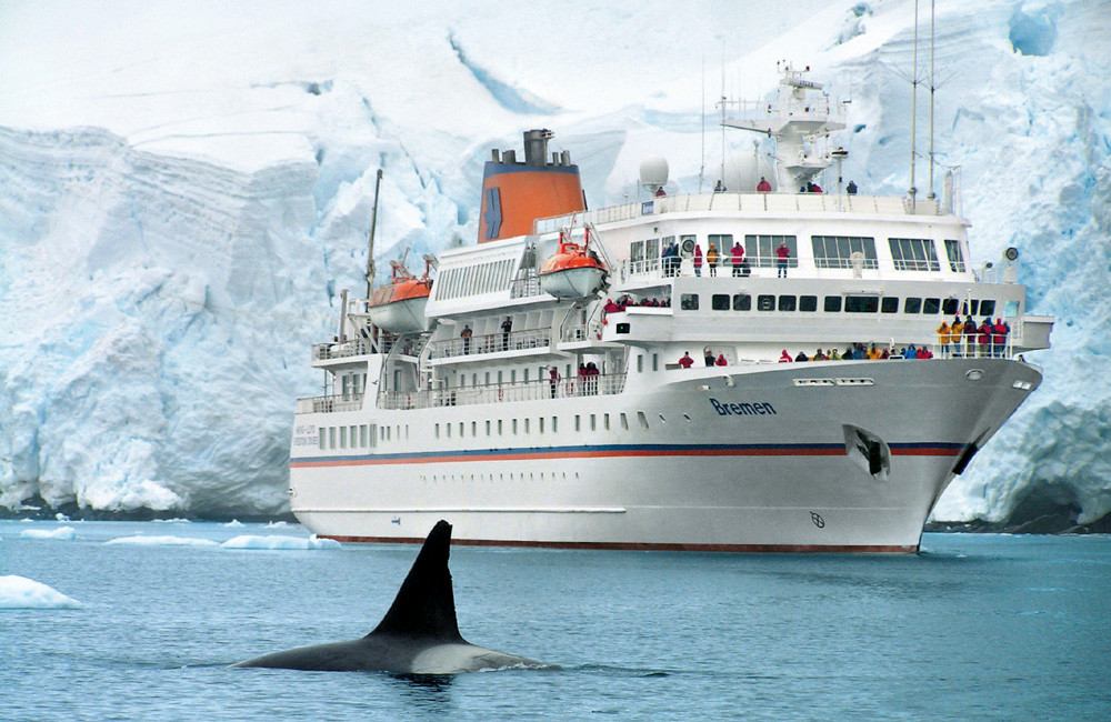 MS BREMEN in der Antarktis. Foto: Hapag-Lloyd Kreuzfahrten