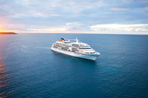 MS EUROPA auf See. Foto: Hapag-Lloyd Kreuzfahrten