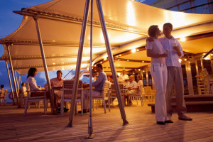 Lidodeck auf der MS EUROPA. Foto: Hapag-Lloyd Kreuzfahrten