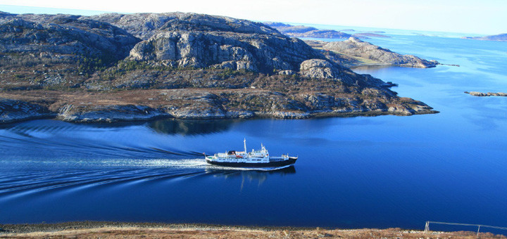 MS Lofoten von Hurtigruten in Norwegen. Foto: Hurtigruten