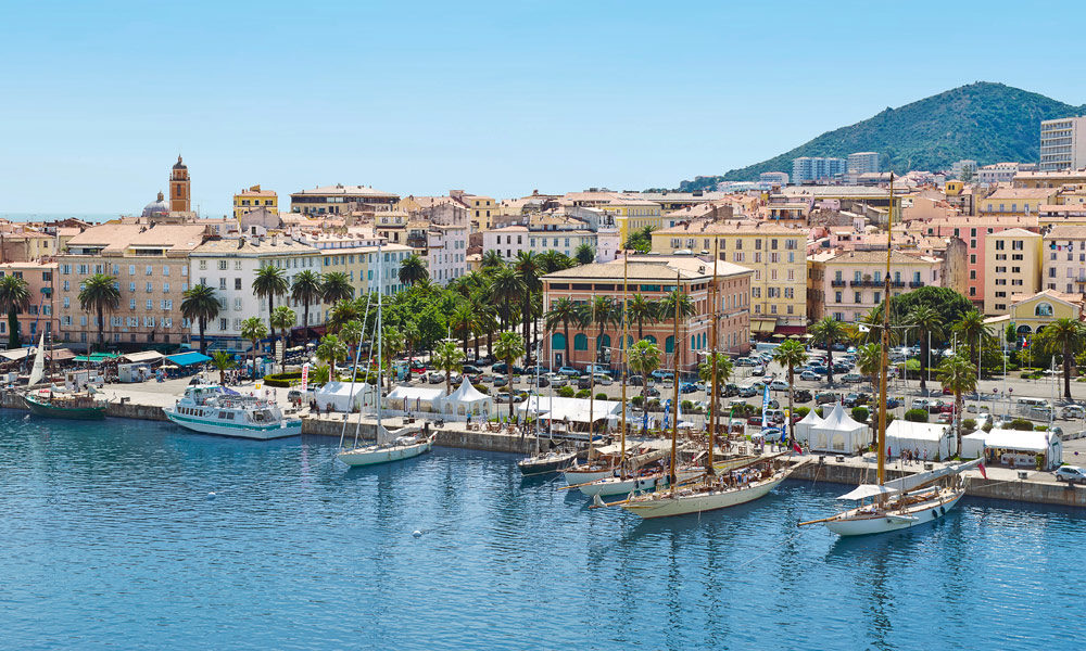 MSC Kreuzfahrten in Ajaccio, Korsika. Foto: MSC Cruises