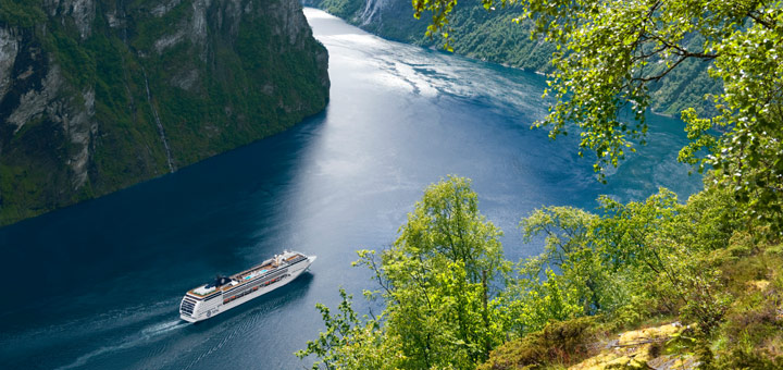 MSC Kreuzfahrten in Norwegen. Foto: MSC Kreuzfahrten