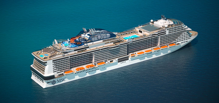 MSC Meraviglia. Foto: MSC Kreuzfahrten