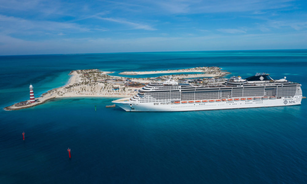 MSC Divina im MSC Ocean Cay