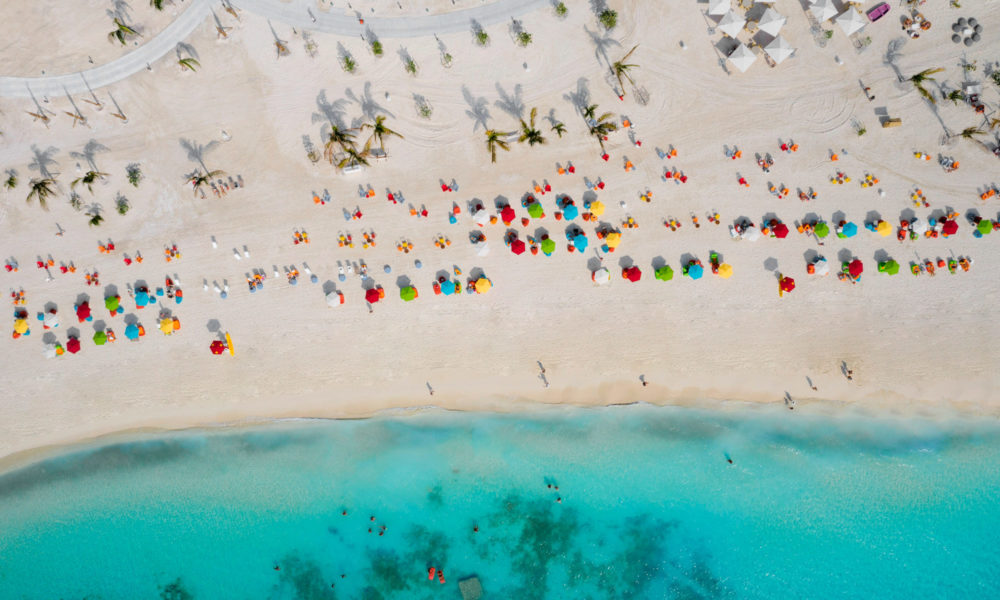 Strand im MSC Ocean Cay