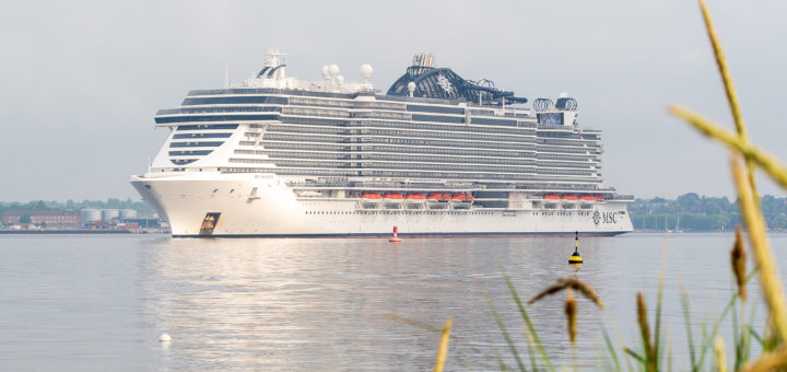 MSC Seaview in Kiel