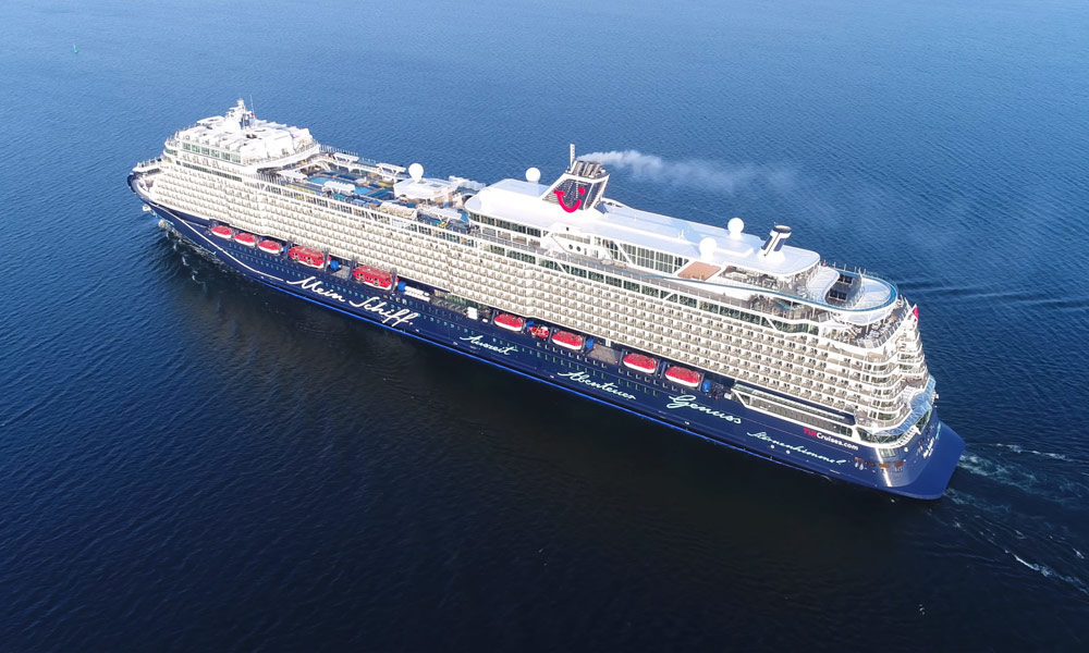 Die neue Mein Schiff 1. Foto: inselvideo