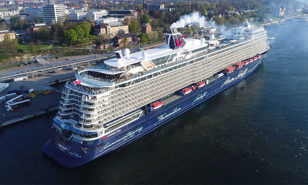 Die neue Mein Schiff 1. Foto: inselvideo