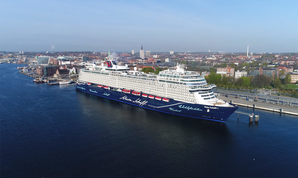 Die neue Mein Schiff 1. Foto: inselvideo