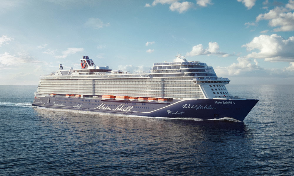 Die neue Mein Schiff 1. Foto: TUI Cruises